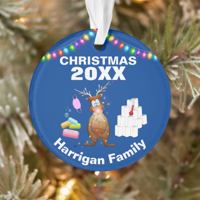 Funny Personnalisé 2020 Covid Christmas Tree (Arbre)