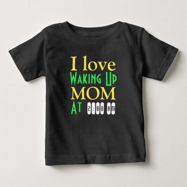 Funny personnalisé Funny Baby Tops & T-Shirts (Devant)