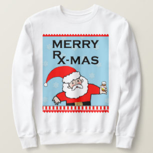 Funny Pharmist Sweatshirt de Noël