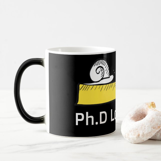 Funny Phd loading mug (Avec donut)