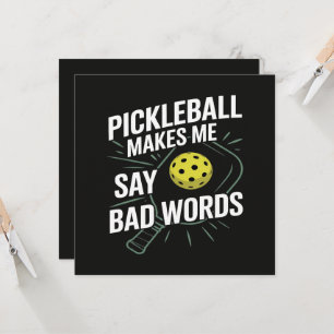 Funny Pickleball Me Fait Dire Des Gros Mots
