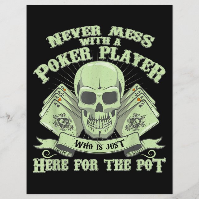 Funny poker | Never Mess With A Poker (Devant)