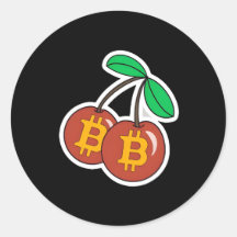 Funny Quilting Classic Round Sticker