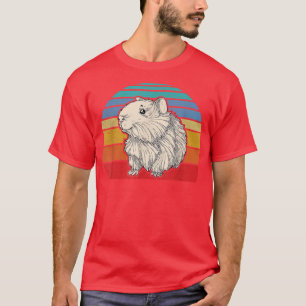 Funny Retro Guinée Pig Graphic T-Shirt