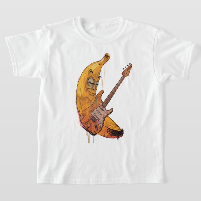 Funny Rock’n’Roll Banana T-Shirt (Poser)