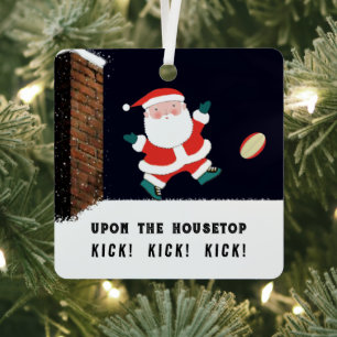 Funny Rugby collection ornement en céramique