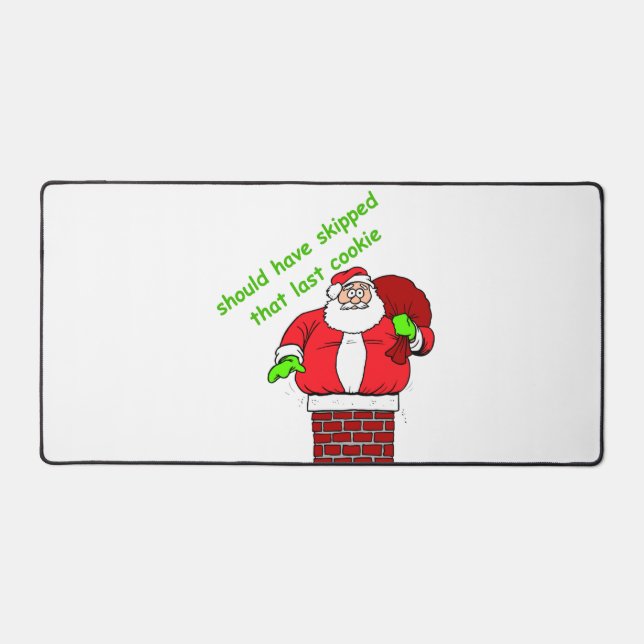 Funny Santa Claus Joke Kris Kringle Noël (Recto)