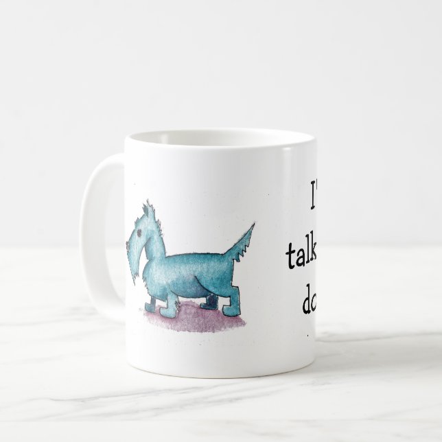 Funny Schnauzer Mug (Devant gauche)