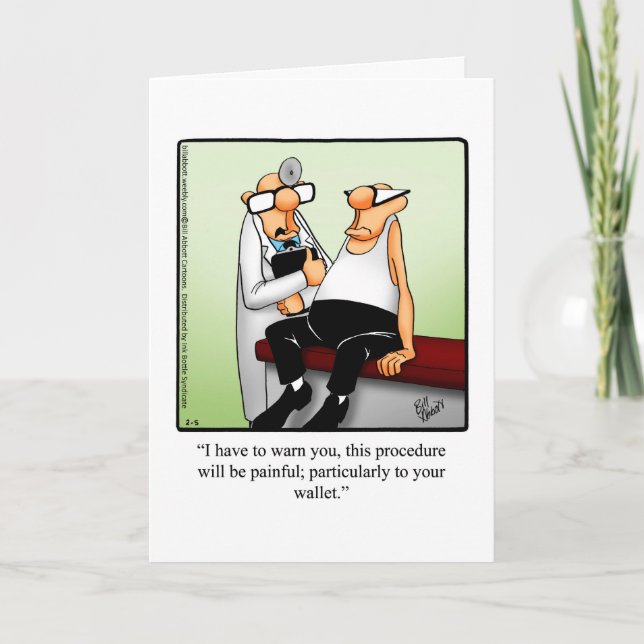 Funny Se Bien Bientôt Carte De Voeux (Devant)
