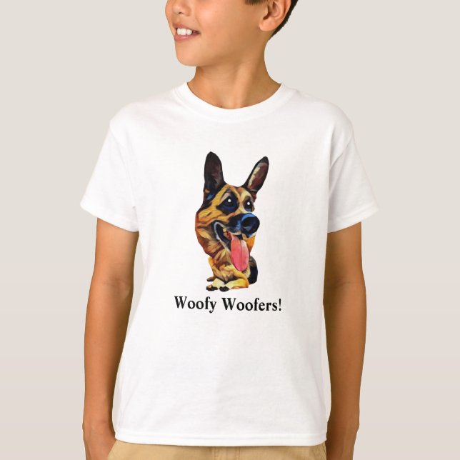 Funny Shepherd Boy's T-Shirt (Devant)