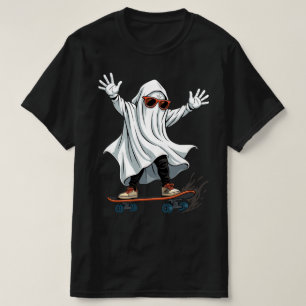 Funny Skateboard Ghost Valeur T-shirt Homme