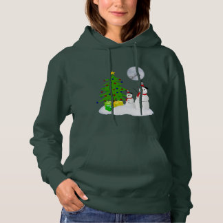 Funny Snowman Sweat - shirt à capuche de vacances