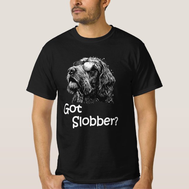 Funny Spinone Italiano Dog T-Shirt (Devant)