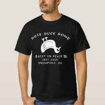 FUNNY SPRINGFIELD OHIO DUCK DUCK T-SHIRT