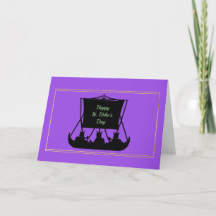 Funny St. Urho's Day Toast Carte de voeux