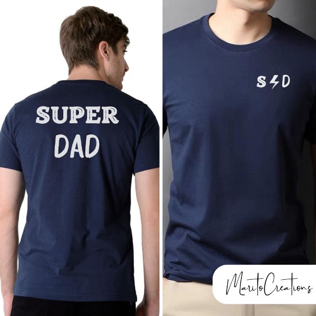 Funny super dad t-shirt for dad, father's day. (Créateur téléchargé)