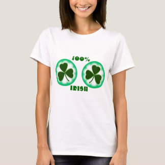 Funny T-shirt 100% Lady IRLANDAIS