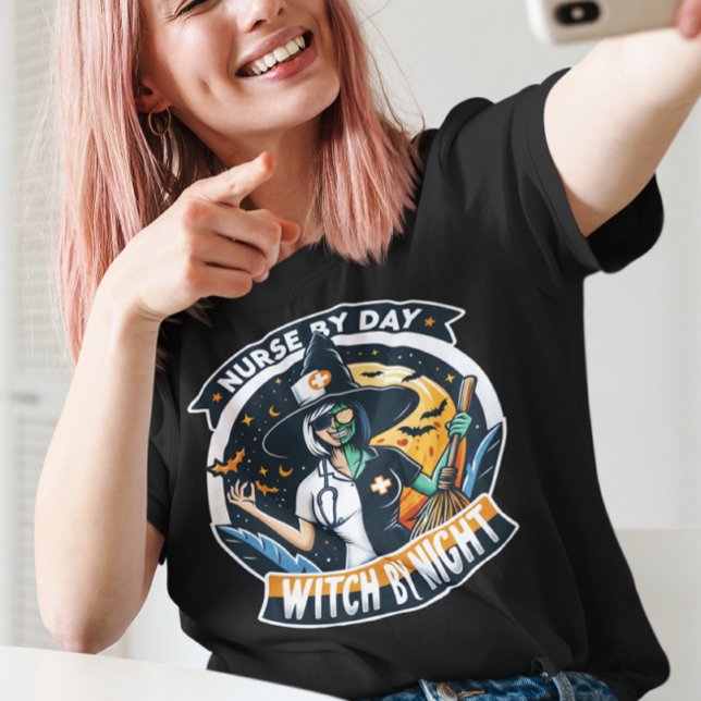 Funny T-shirt infirmière d'Halloween (Créateur téléchargé)