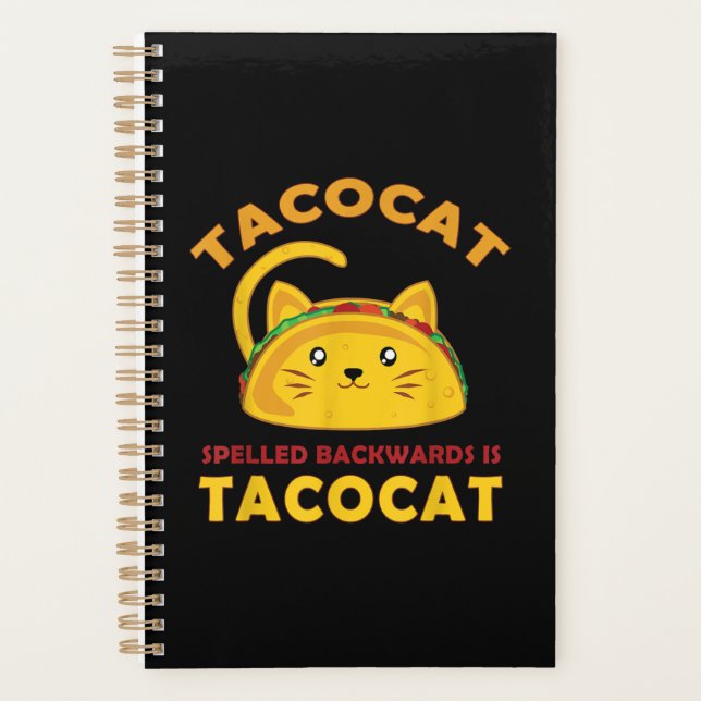 Funny Taco Cat Quota Meme Unique Men Kids Birthday (Devant)