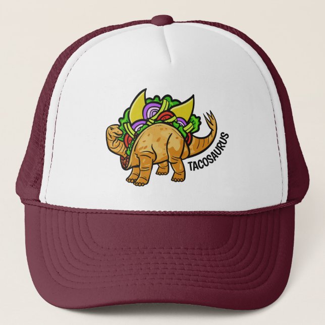 Funny TACOSAURUS casquettes personnalisés (Devant)