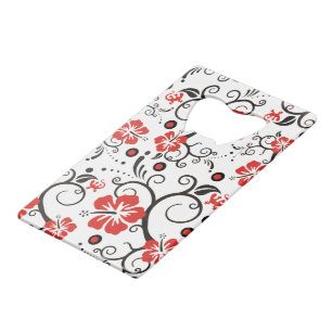 Funny Tropical Hibiscus Motif + votre arrière - pl