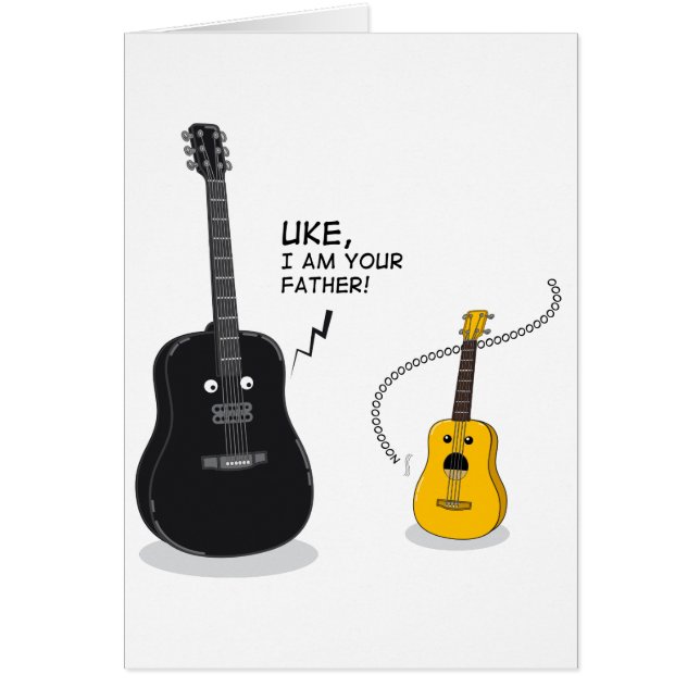 Funny Uke, je suis ton Père ! Coussin (Devant)
