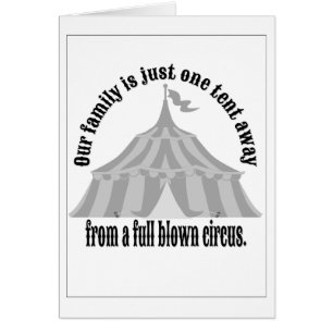 Funny Une tente loin Circus