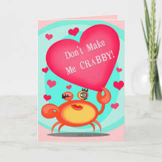 Funny Valentine Carb Carte de voeux 2