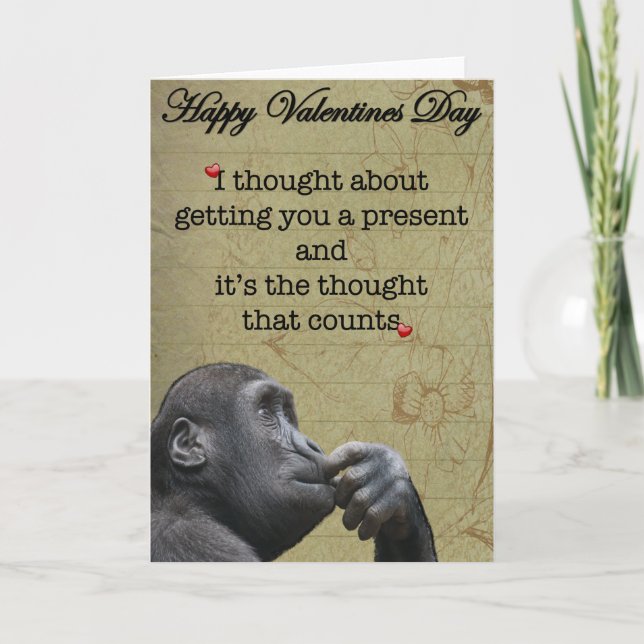 Funny valentines carte de jour (Devant)
