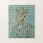Funny Van Gogh Giraffe Puzzle<br><div class="desc">Abrite cette scie drôle et amusante avec un portrait de Vincent Van Gogh,  une girafe délicieuse. Personnalisé,  peint par moi,  pour toi ! Des heures de divertissement pour toute la famille.</div>