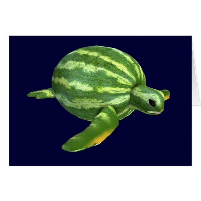Funny Watermelon Seaturtle (Devant horizontal)