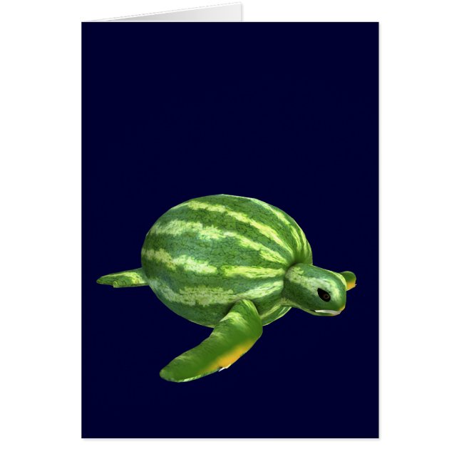 Funny Watermelon Seaturtle (Devant)