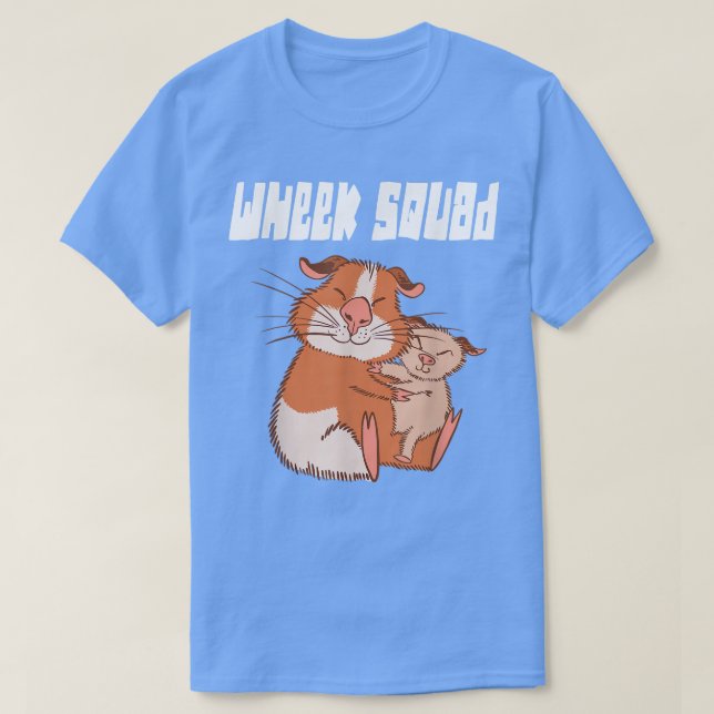 Funny Wheek Squad-Guinea Pig T-Shirt (Design devant)