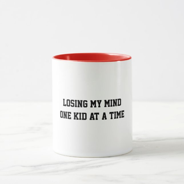 Funny Witty Clever Minimalist Coffee Mug (Centre)