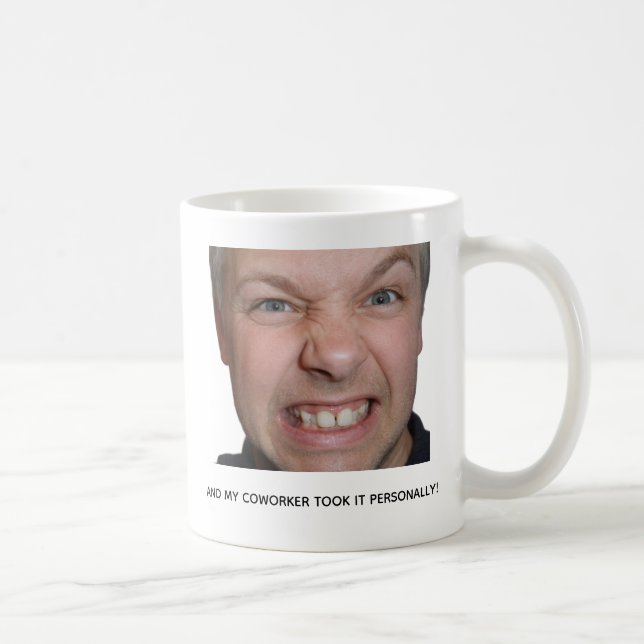 Funny Workplace Coffee Meme Mug for Coworkers (Droite)