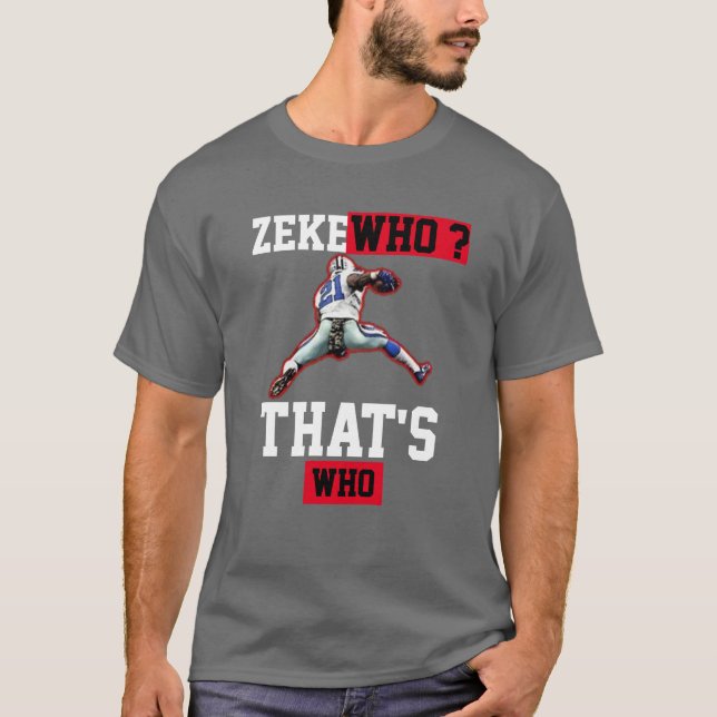 Funny Zeke Who T-Shirt (Devant)