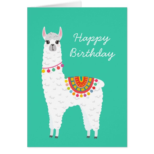 Funy Alpaca llama drama cute animal (Devant)