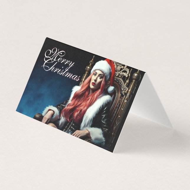 Fur & Leather Diva – Joyeux Noël (Front)