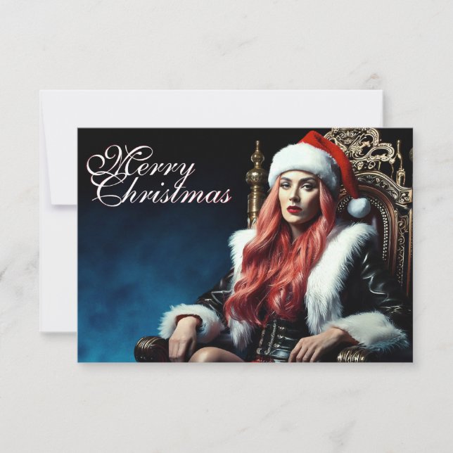 Fur & Leather Diva – Joyeux Noël (Devant)