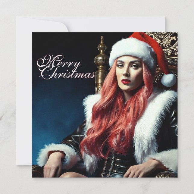 Fur & Leather Diva – Joyeux Noël (Devant)