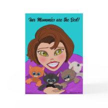 Fur Mommies sont la meilleure carte de voeux