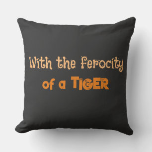 Fureur du Tigre (Énergie Animale) - Coussin de Lan