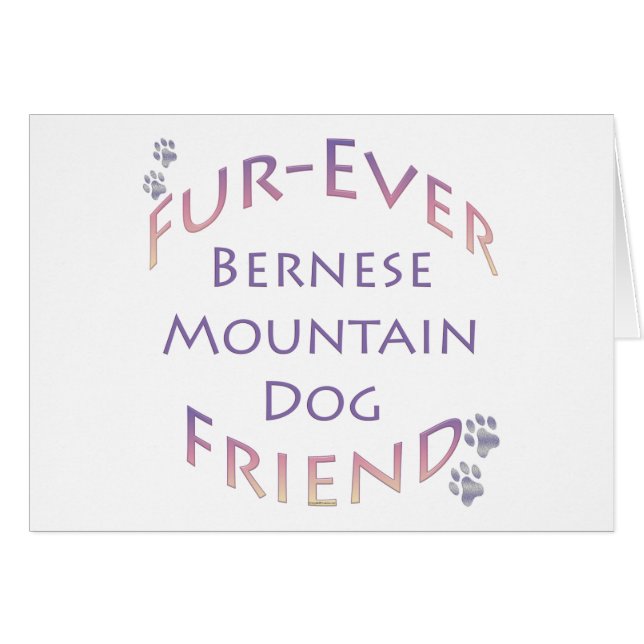 Furever de chien de montagne bernois (Devant horizontal)