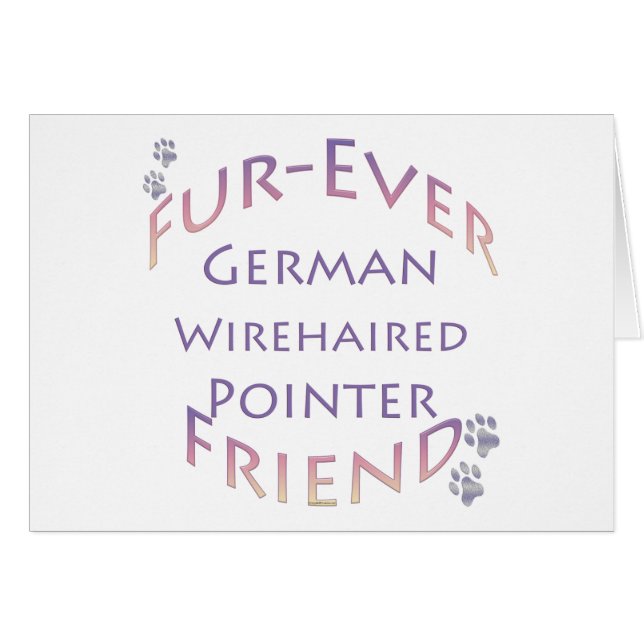 Furever pointeur À poils durs allemand (Devant horizontal)