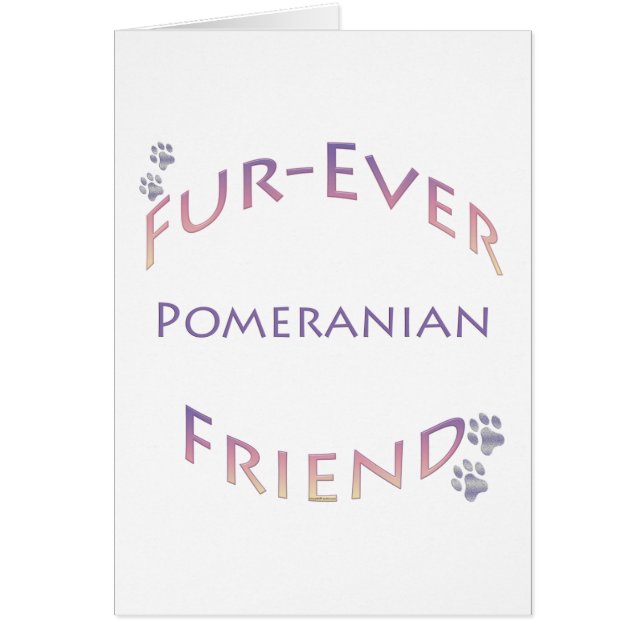 Furever Poméran (Devant)