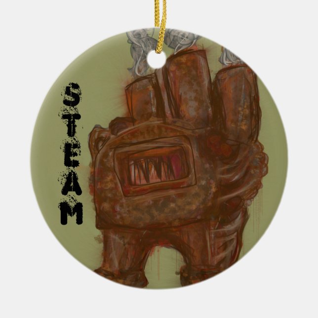 Furnace Steampunk, ornements (Devant)