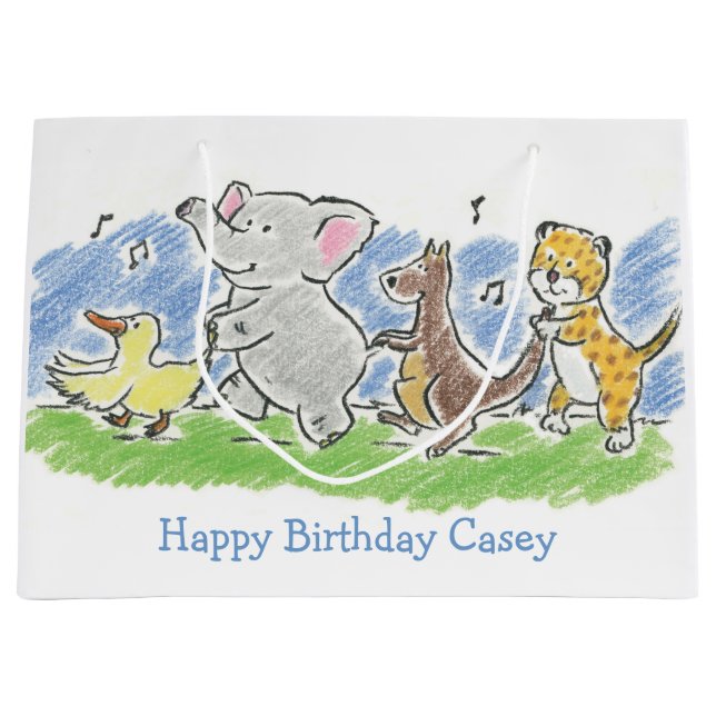 Furry Friends Conga sac cadeau (Devant)