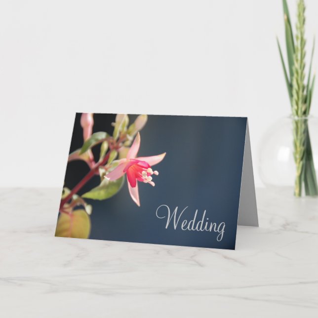 Fuschia Wedding Invitation Card_variation (Devant)
