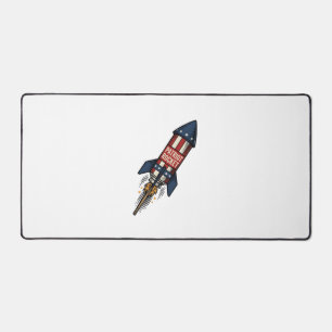 Fusée Patriot 4 juillet Conception de feux d'artif