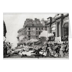 Fusillade devant l'église Saint-Roch à Paris